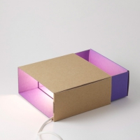 Lampe Boîte à Lumière - Violet